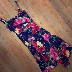 Beautiful floral dress by Caché